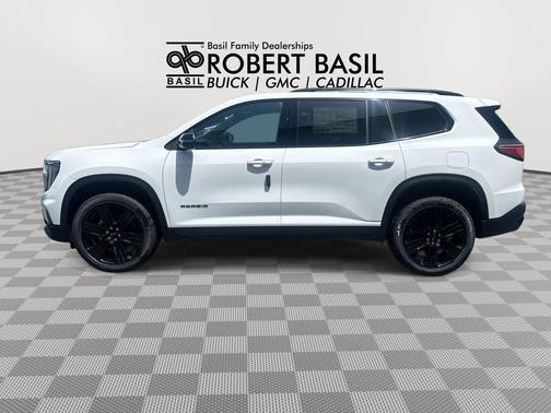 White 2026 GMC Acadia Elevation AWD