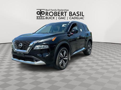 Super Black 2023 Nissan Rogue Platinum