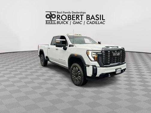 Summit White 2024 GMC Sierra 2500 Denali Ultimate