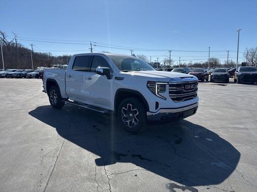 White 2026 GMC Sierra 1500 SLT