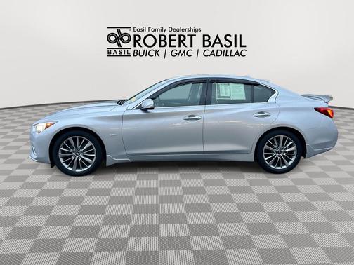 Liquid Platinum 2018 INFINITI Q50 3.0t LUXE