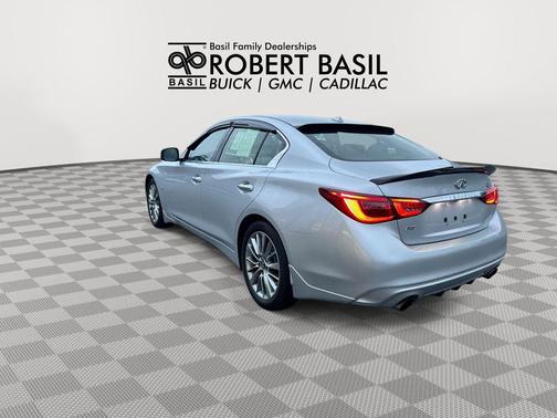 Liquid Platinum 2018 INFINITI Q50 3.0t LUXE