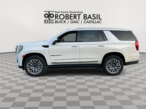 White Frost Tricoat 2024 GMC Yukon Denali Ultimate