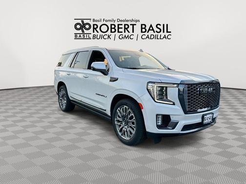 White Frost Tricoat 2024 GMC Yukon Denali Ultimate