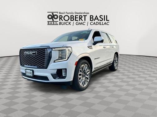 White Frost Tricoat 2024 GMC Yukon Denali Ultimate