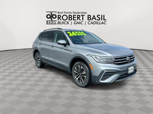 Silver Metallic 2023 Volkswagen Tiguan 2.0T S 4MOTION