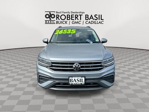 Silver Metallic 2023 Volkswagen Tiguan 2.0T S 4MOTION