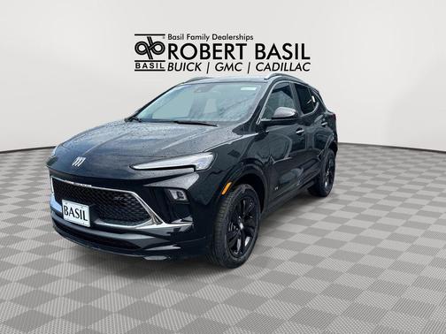 Ebony Twilight Metallic 2026 Buick Encore GX Sport Touring