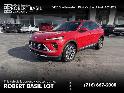 Brilliant Red 2026 Buick Envision Preferred AWD