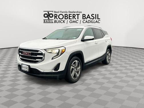 Summit White 2019 GMC Terrain SLT