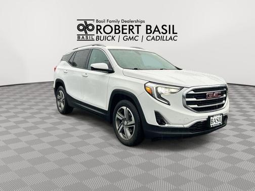 Summit White 2019 GMC Terrain SLT