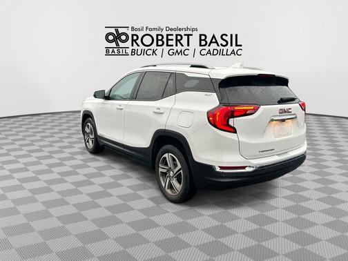 Summit White 2019 GMC Terrain SLT