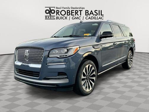 Ocean Drive Blue Metallic Tinted Clearcoat 2022 Lincoln Navigator Reserve