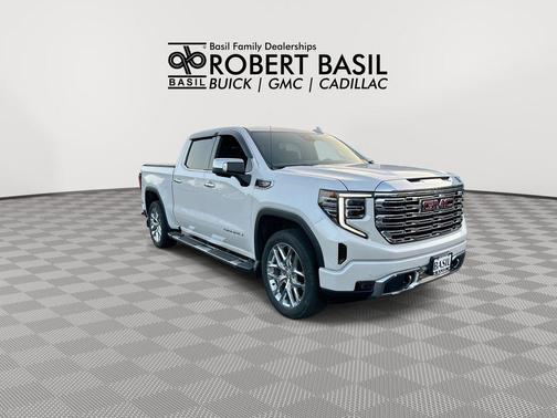 White Frost Tricoat 2023 GMC Sierra 1500 Denali