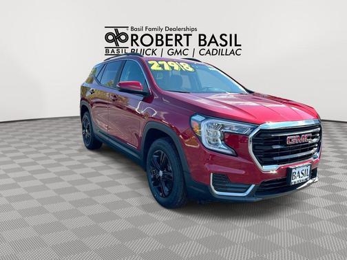 Volcanic Red Tintcoat 2023 GMC Terrain SLE