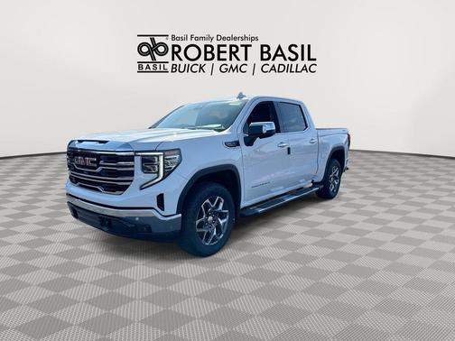 White 2026 GMC Sierra 1500 SLT