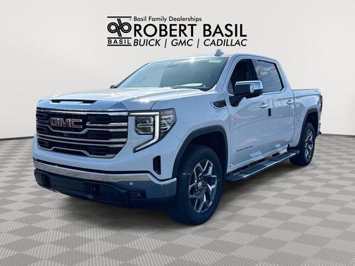 White 2026 GMC Sierra 1500 SLT