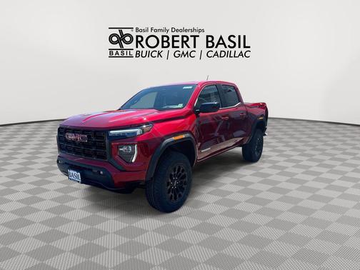 Volcanic Red Tintcoat 2026 GMC Canyon Elevation