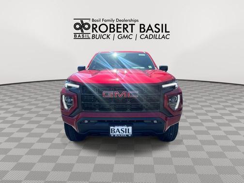 Volcanic Red Tintcoat 2026 GMC Canyon Elevation