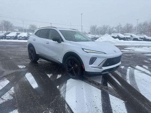 Iridescent White Tricoat 2026 Buick Envision Sport Touring AWD