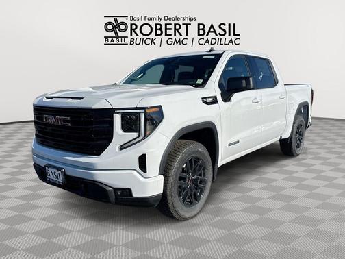 Summit White 2026 GMC Sierra 1500 Elevation