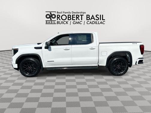 Summit White 2023 GMC Sierra 1500 Elevation