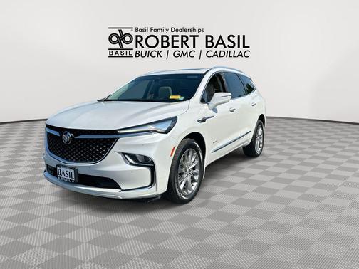 White Frost Tricoat 2022 Buick Enclave AWD Avenir