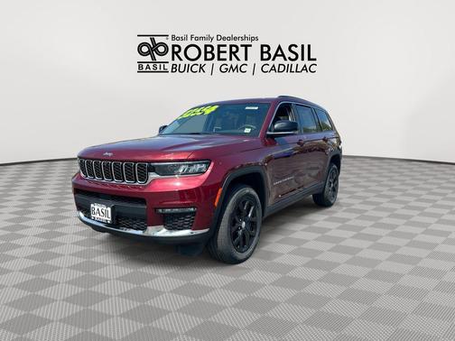 Velvet Red Pearlcoat 2023 Jeep Grand Cherokee L Limited