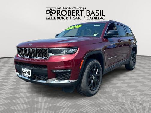 Velvet Red Pearlcoat 2023 Jeep Grand Cherokee L Limited
