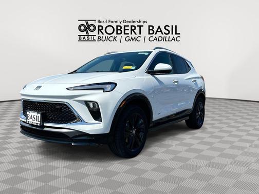 Summit White 2025 Buick Encore GX Sport Touring