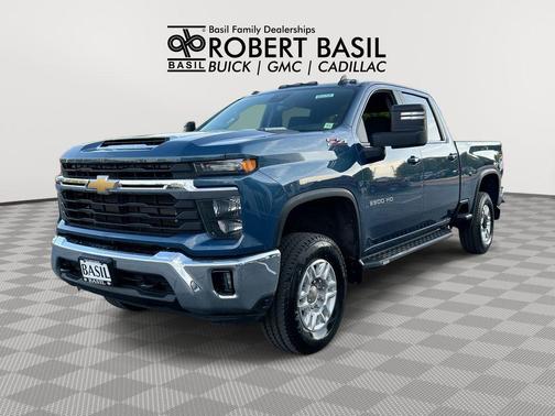 Lakeshore Blue Metallic 2024 Chevrolet Silverado 2500 LT
