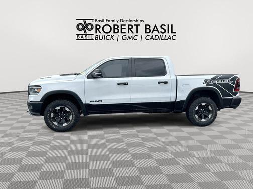 Bright White Clearcoat 2022 RAM 1500 Rebel