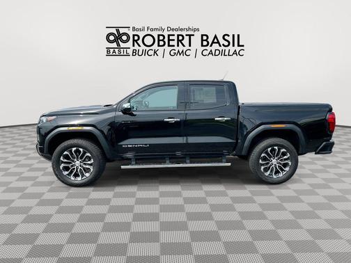 Onyx Black 2023 GMC Canyon Denali
