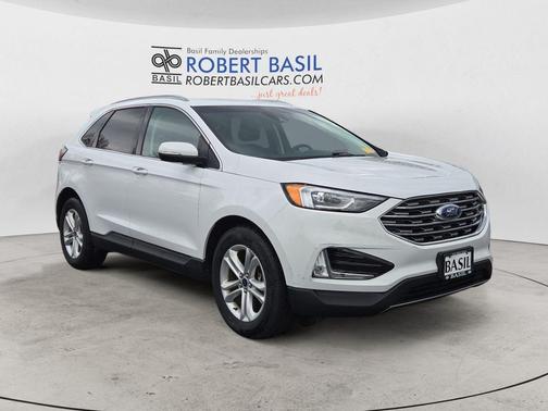 Oxford White 2020 Ford Edge SEL
