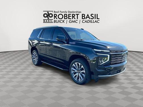 Black 2025 Chevrolet Tahoe 4WD High Country