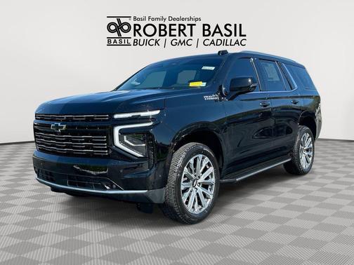 Black 2025 Chevrolet Tahoe 4WD High Country