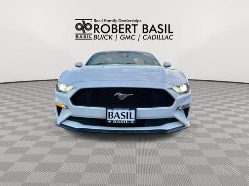 Oxford White 2020 Ford Mustang EcoBoost Premium
