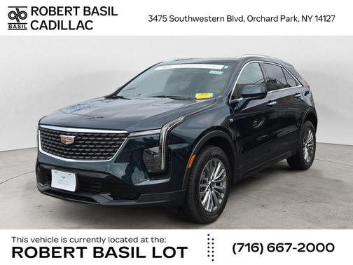 Emerald Lake Metallic 2025 Cadillac XT4 Premium Luxury