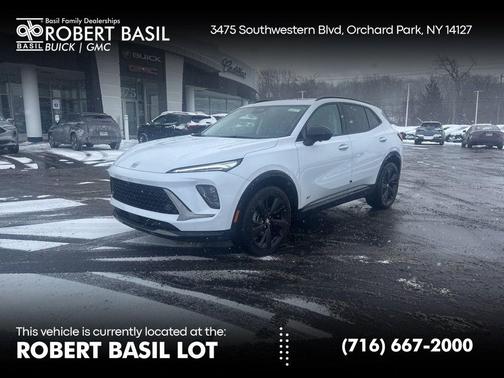 Iridescent White Tricoat 2026 Buick Envision Sport Touring AWD