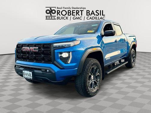 Dynamic Blue Metallic 2024 GMC Canyon Elevation