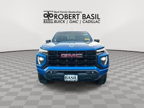 Dynamic Blue Metallic 2024 GMC Canyon Elevation