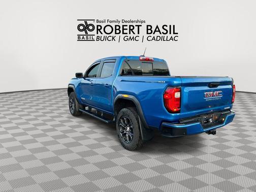 Dynamic Blue Metallic 2024 GMC Canyon Elevation