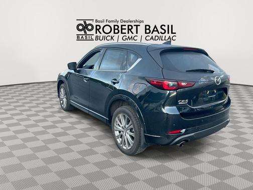 Jet Black Mica 2023 Mazda CX-5 2.5 Turbo Signature