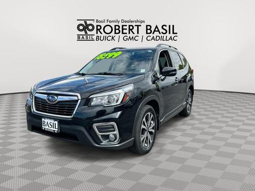 Crystal Black Silica 2019 Subaru Forester Limited