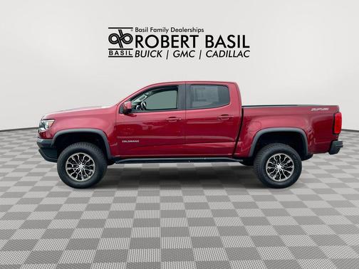 Cajun Red Tintcoat 2018 Chevrolet Colorado ZR2