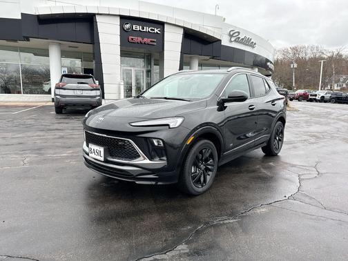 Ebony Twilight Metallic 2026 Buick Encore GX Sport Touring