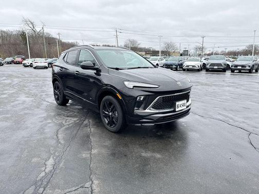 Ebony Twilight Metallic 2026 Buick Encore GX Sport Touring