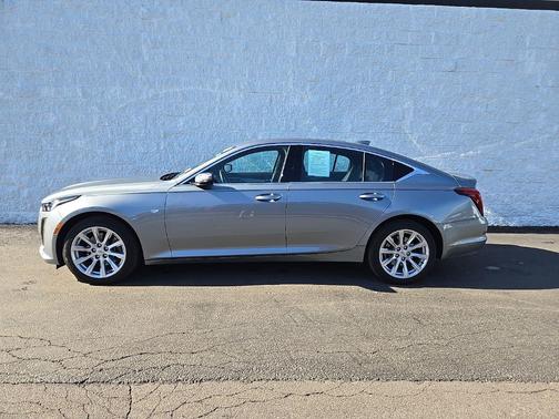 Argent Silver Metallic 2023 Cadillac CT5 Luxury