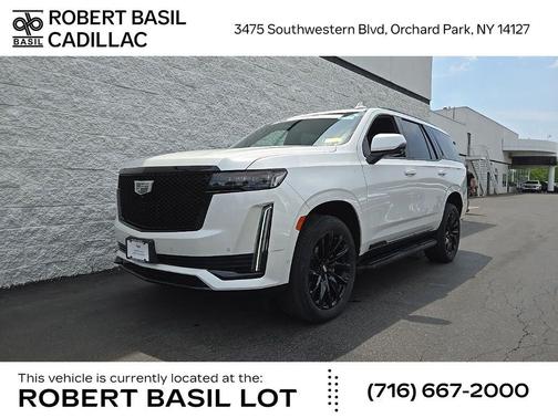 Crystal White Tricoat 2023 Cadillac Escalade Sport