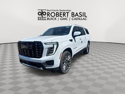 Glacier White Tricoat 2026 GMC Yukon XL Denali Ultimate
